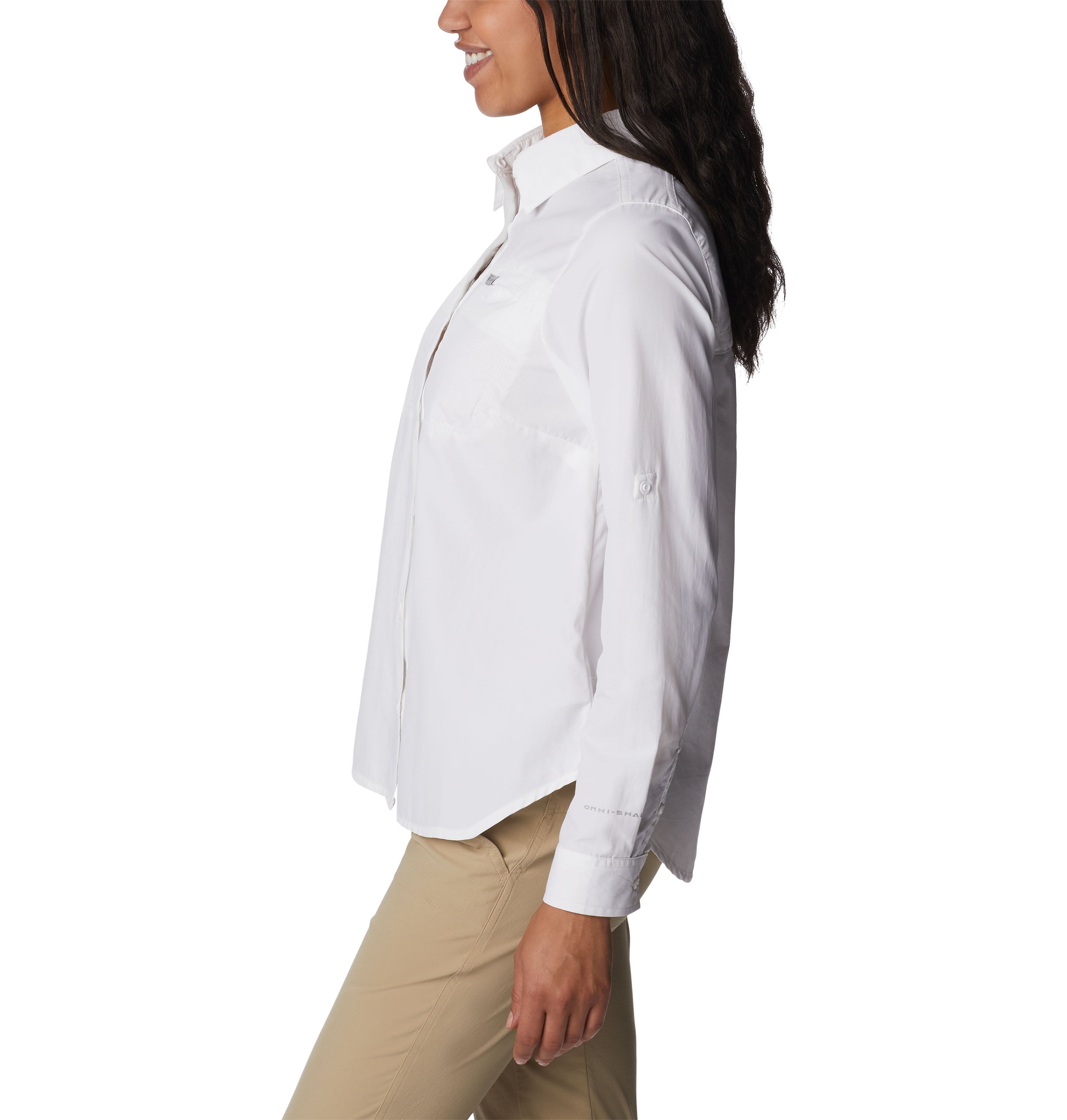 Camisa de manga larga para mujer Columbia Silver Ridge 3.0