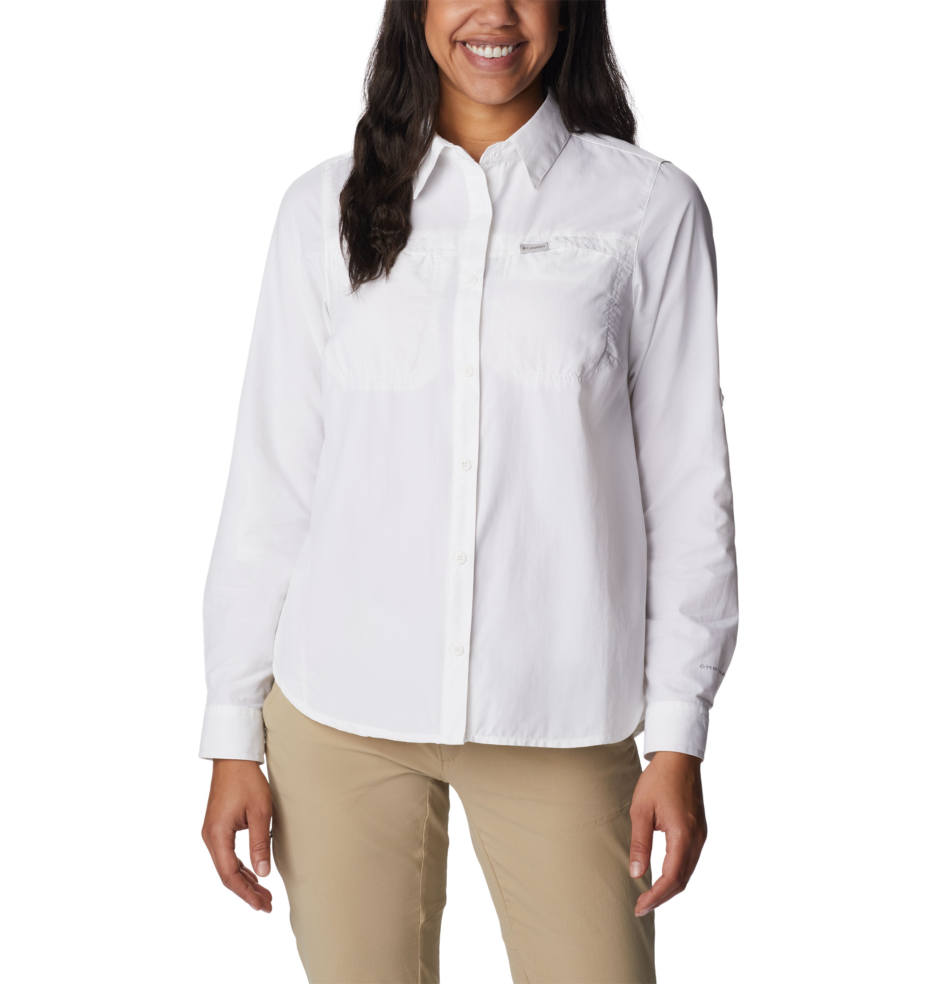Camisa de manga larga para mujer Columbia Silver Ridge 3.0