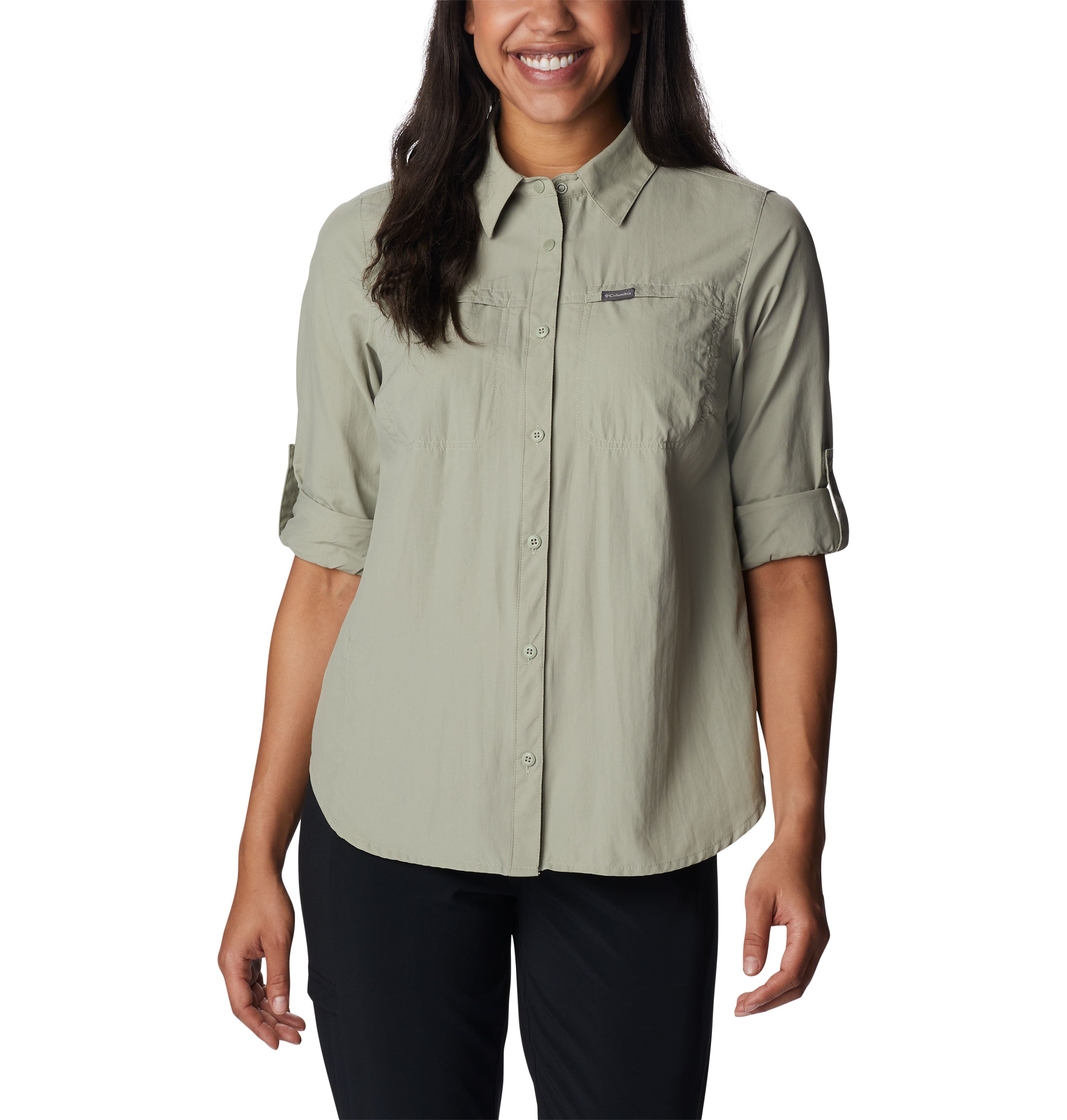 Camisa de manga larga para mujer Columbia Silver Ridge 3.0