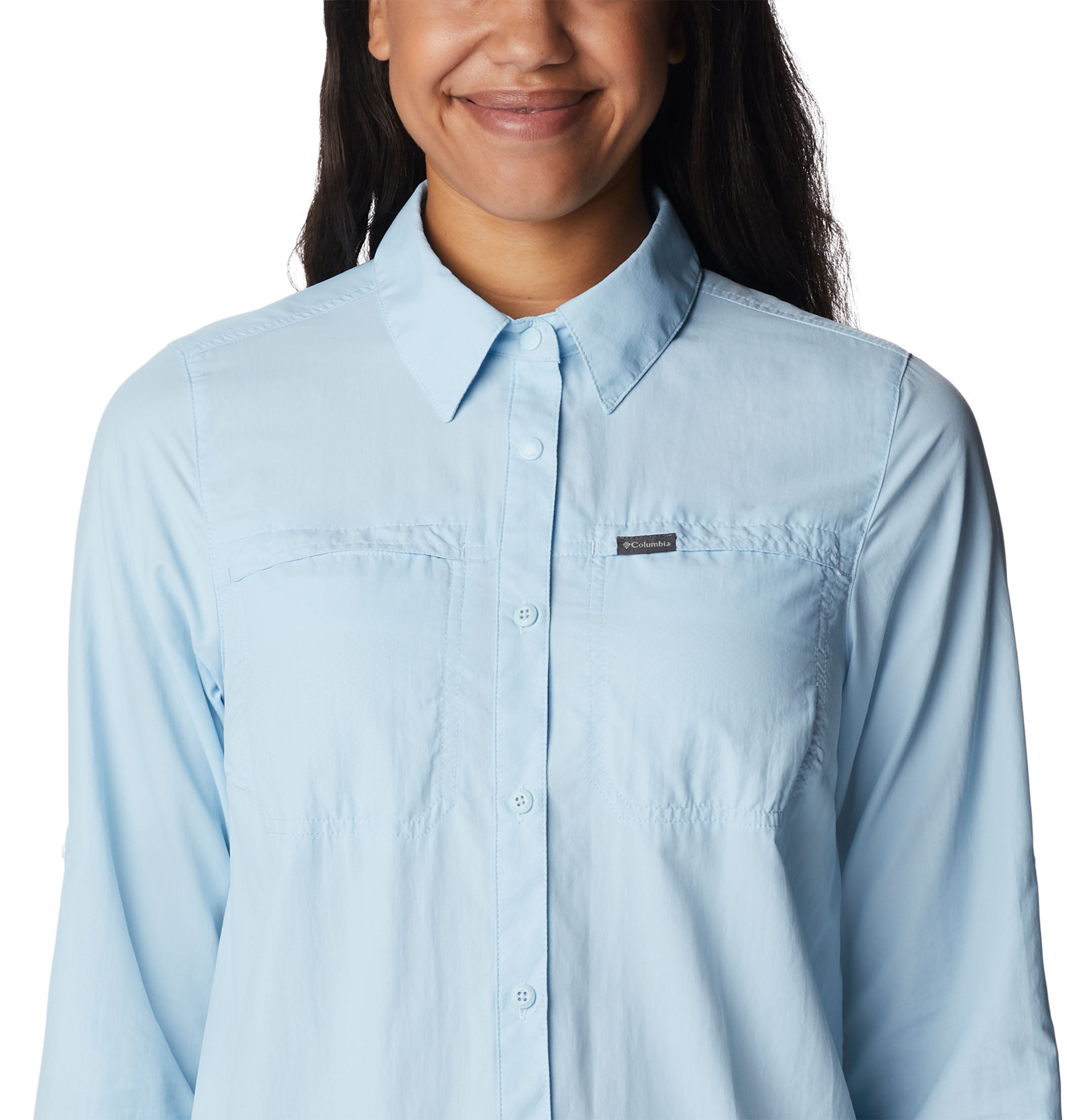 Camisa de manga larga para mujer Columbia Silver Ridge 3.0
