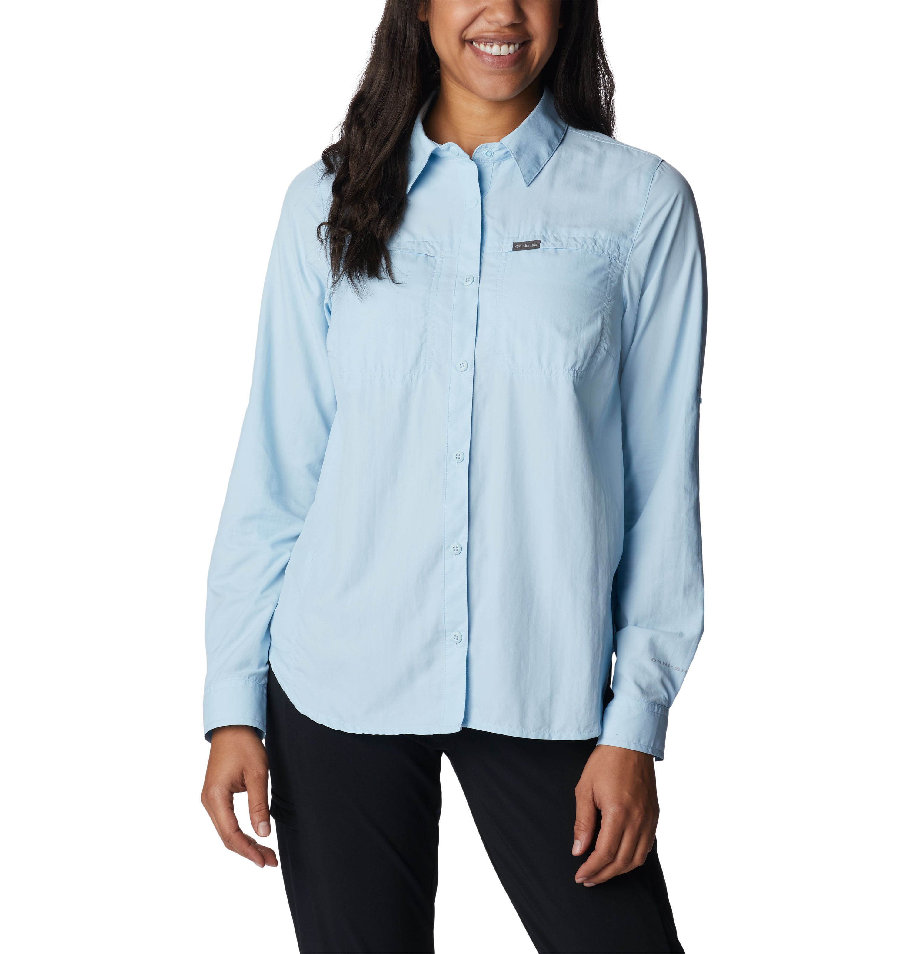Camisa de manga larga para mujer Columbia Silver Ridge 3.0